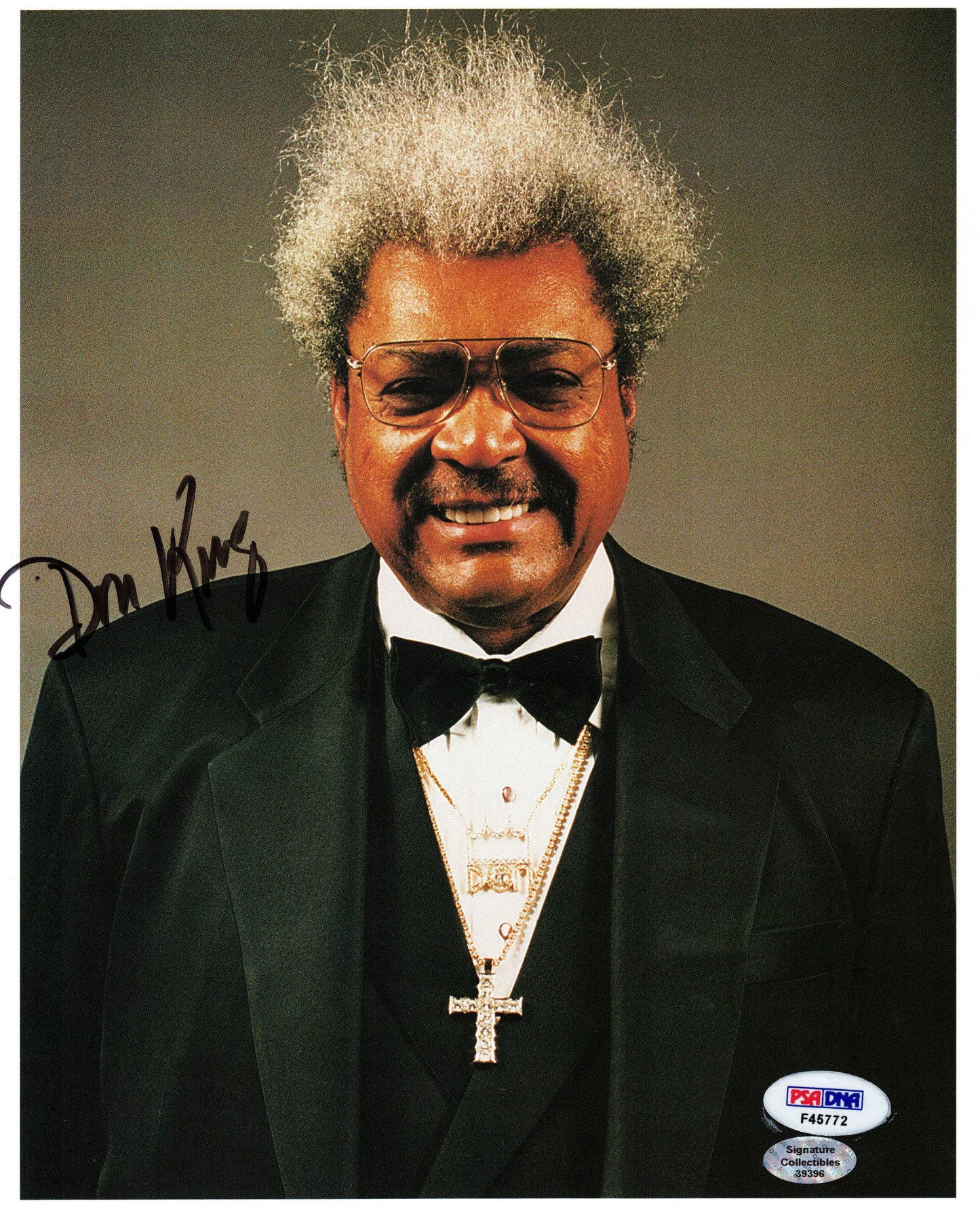 Don King Autographed Hand Signed Vertical 8x10 Photo - PSA/DNA COA