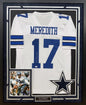 Don Meredith Autographed Hand Signed Custom Framed Dallas Cowboys Jersey - JSA COA