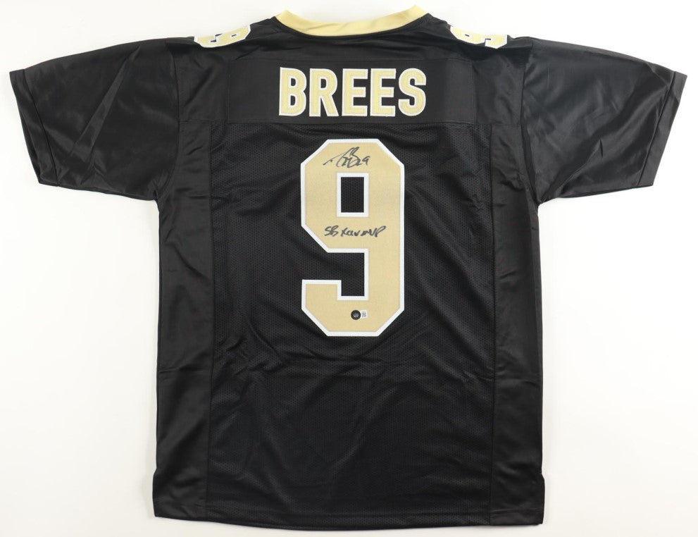 Drew Brees Autographed Hand Signed Custom New Orleans Saints Jersey W/ Insc. - Beckett COA