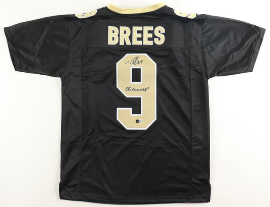 Drew Brees Autographed Hand Signed Custom New Orleans Saints Jersey W/ Insc. - Beckett COA