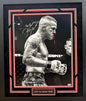 Dustin Poirier Autographed Hand Signed Custom Framed 16x20 Photo - PSA COA