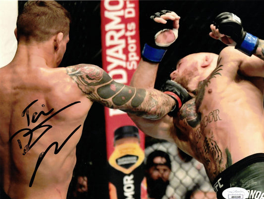 Dustin Poirier Autographed Hand Signed 8x10 UFC Photo - JSA COA