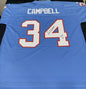 Earl Campbell Autographed Hand Signed Custom Houston Oilers Jersey W/ “HOF91” Inscription - JSA COA