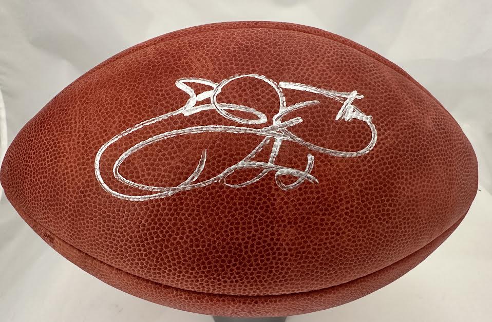 Emmitt Smith Autographed Hand Signed Football - JSA COA