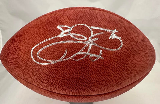 Emmitt Smith Autographed Hand Signed Football - JSA COA