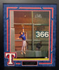 Evan Carter Autographed Hand Signed Custom Framed 16x20 Texas Rangers Photo - Beckett COA