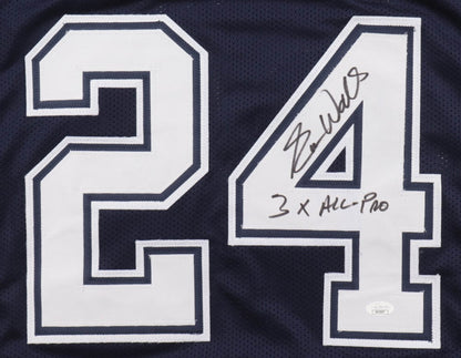 Everson Walls Autographed Hand Signed Custom Dallas Cowboys Jersey W/ Insc. - JSA COA
