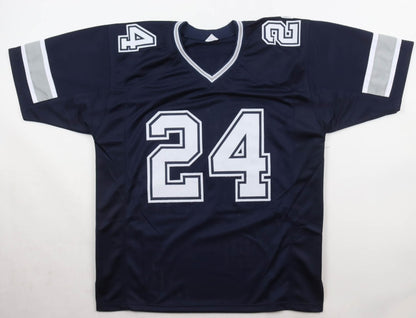 Everson Walls Autographed Hand Signed Custom Dallas Cowboys Jersey W/ Insc. - JSA COA