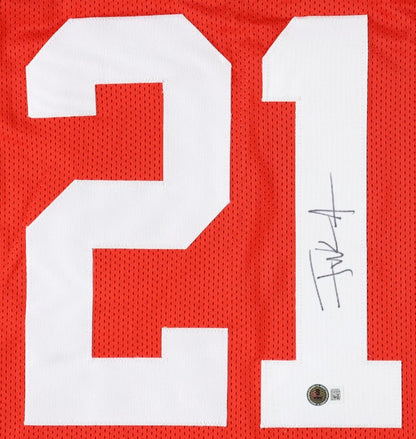 Frank Gore Autographed Hand Signed Custom San Francisco 49ers Jersey - Beckett COA