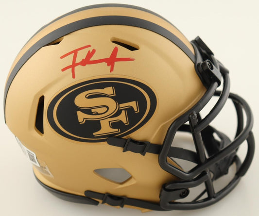 Frank Gore Sr. Autographed Hand Signed San Francisco 49ers Mini Helmet - Beckett COA