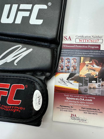 Georges St. Pierre Autographed Hand Signed UFC Glove - JSA COA