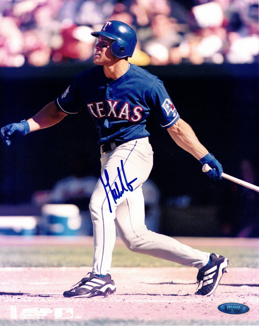 Gabe Kapler Autographed Hand Signed Vertical 8x10 Texas Rangers Photo - Tristar COA