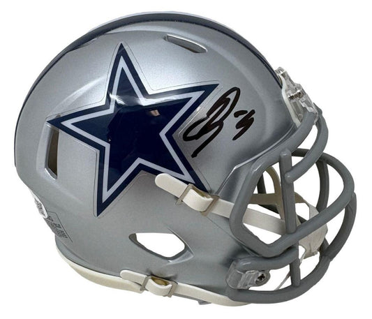 George Pickens Autographed Hand Signed Dallas Cowboys Mini Helmet - JSA COA