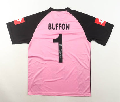 Gianluigi Buffon Autographed Hand Signed Custom Juventes Jersey - Beckett COA