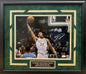Giannis Antetokounmpo Autographed Hand Signed Custom Framed 11x14 Milwaukee Bucks Photo - JSA COA