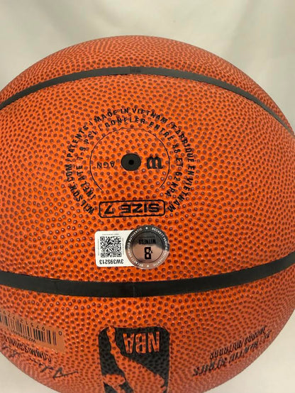 Giannis Antetokounmpo Autographed Hand Signed Basketball - Beckett COA