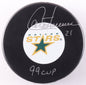 Guy Carbonneau Autographed Hand Signed Dallas Stars Puck W/ Insc. - COJO COA