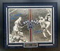 Staubach & Pearson Autographed Hand Signed Custom Framed "Hail Mary" 16x20 Photo - JSA COA