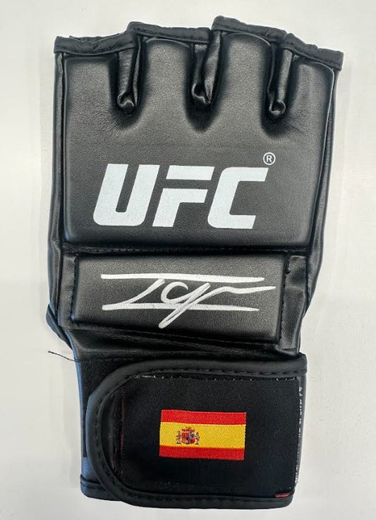 Ilia Topuria Autographed Hand Signed UFC Glove - Beckett COA