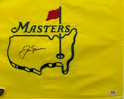 Jack Nicklaus Autographed Hand Signed Custom Framed Masters Flag - PSA COA