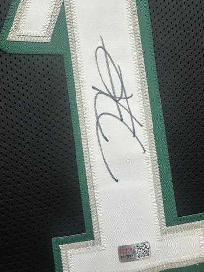 Jalen Hurts Autographed Hand Signed Custom Framed Philadelphia Eagles Jersey - Tristar COA