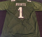 Jalen Hurts Autographed Hand Signed Custom Philadelphia Eagles Jersey - JSA COA