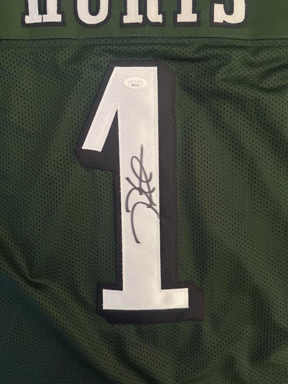 Jalen Hurts Autographed Hand Signed Custom Philadelphia Eagles Jersey - JSA COA