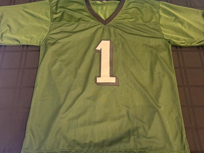 Jalen Hurts Autographed Hand Signed Custom Philadelphia Eagles Jersey - JSA COA