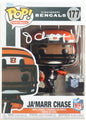 Jamarr Chase Autographed Hand Signed Funko Pop - Beckett COA