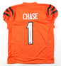 Ja'Marr Chase Autographed Hand Signed Custom Cincinnati Bengals Jersey - Beckett COA