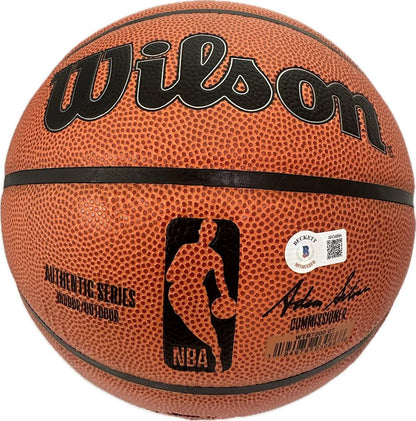 James Harden Autographed Hand Signed Basketball - Beckett COA