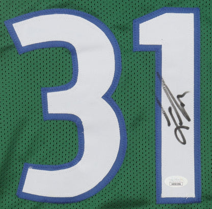 Jason Terry Autographed Hand Signed Custom Dallas Mavericks Jersey - JSA COA