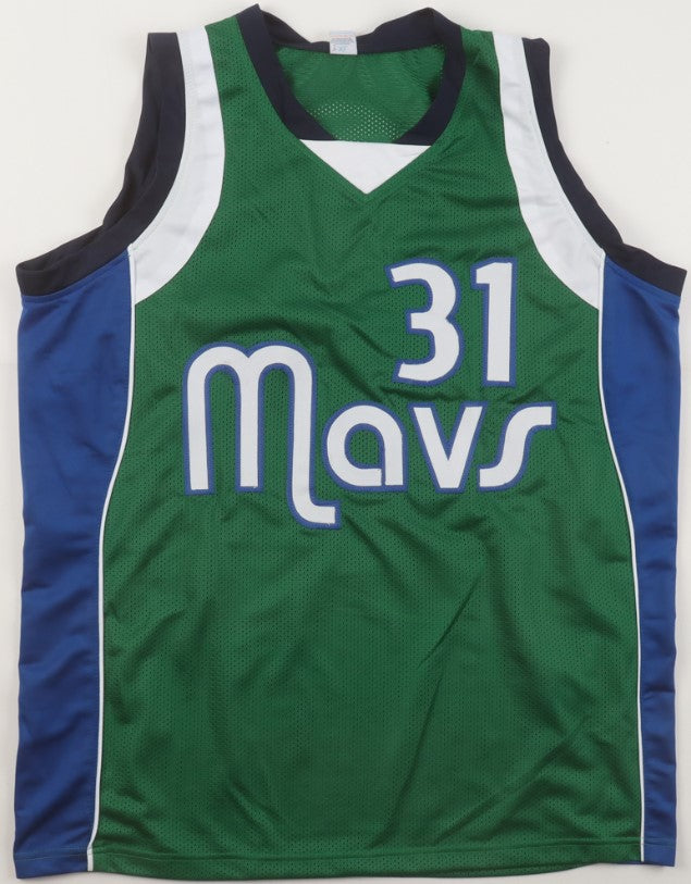 Jason Terry Autographed Hand Signed Custom Dallas Mavericks Jersey - JSA COA
