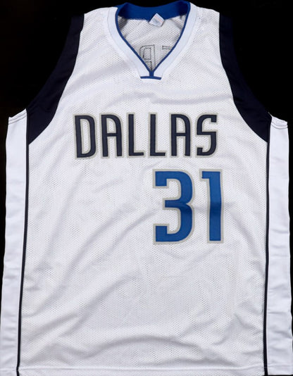 Jason Terry Autographed Hand Signed Custom Dallas Mavericks Jersey W/ Inscription - JSA COA