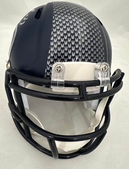 Jaxon Smith-Njigba Autographed Hand Signed Seattle Seahawks Mini Helmet - Fanatics COA