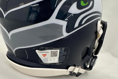 Jaxon Smith-Njigba Autographed Hand Signed Seattle Seahawks Mini Helmet - Fanatics COA