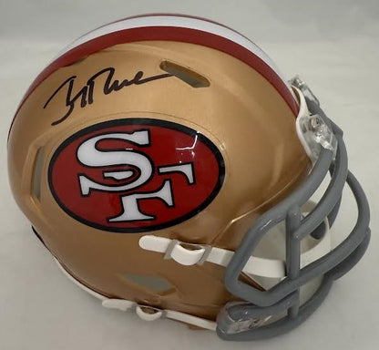 Jerry Rice Autographed Hand Signed San Francisco 49ers Mini Helmet - Fanatics COA