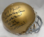 Joe Montana Autographed Hand Signed Full Size Authentic Notre Dame Helmet - Beckett COA