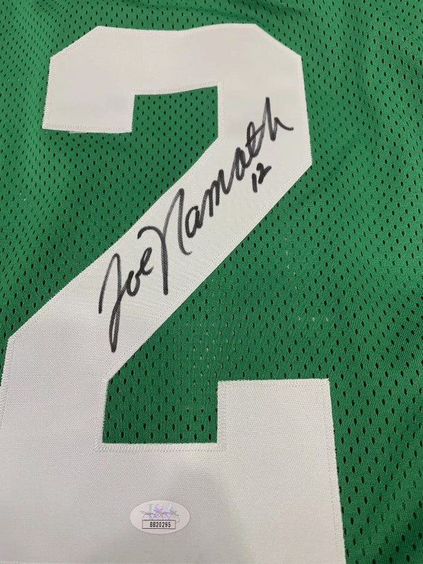 Joe Namath Autographed Hand Signed Custom New York Jets jersey - JSA COA