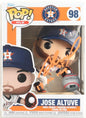 Jose Altuve Autographed Hand Signed Funko Pop #98 - Beckett COA