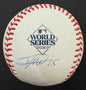Jose Leclerc Autographed Hand Signed World Series Baseball - Fanatics COA