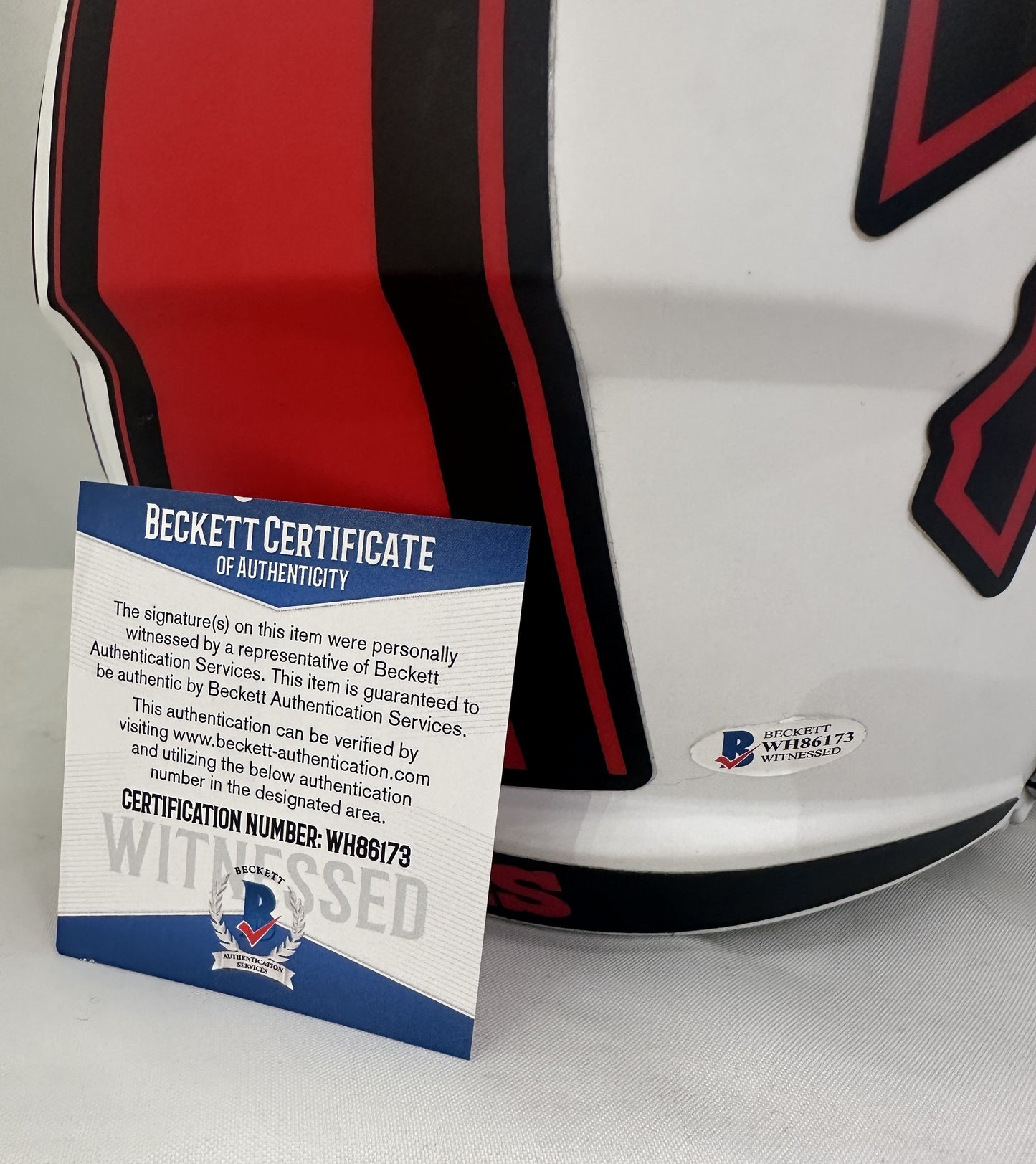 Josh Allen Autographed Hand Signed Full Size Replica Buffalo Bills Helmet - Beckett COA