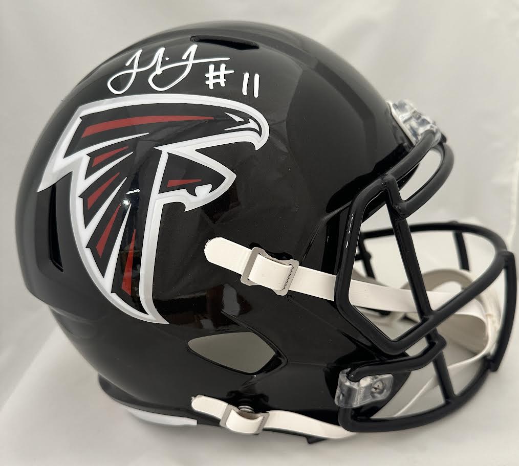Julio Jones Autographed Hand Signed Full Size Replica Atlanta Falcons Helmet - JSA COA