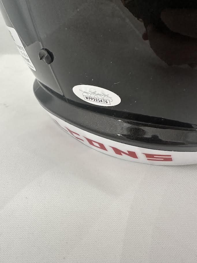 Julio Jones Autographed Hand Signed Full Size Replica Atlanta Falcons Helmet - JSA COA