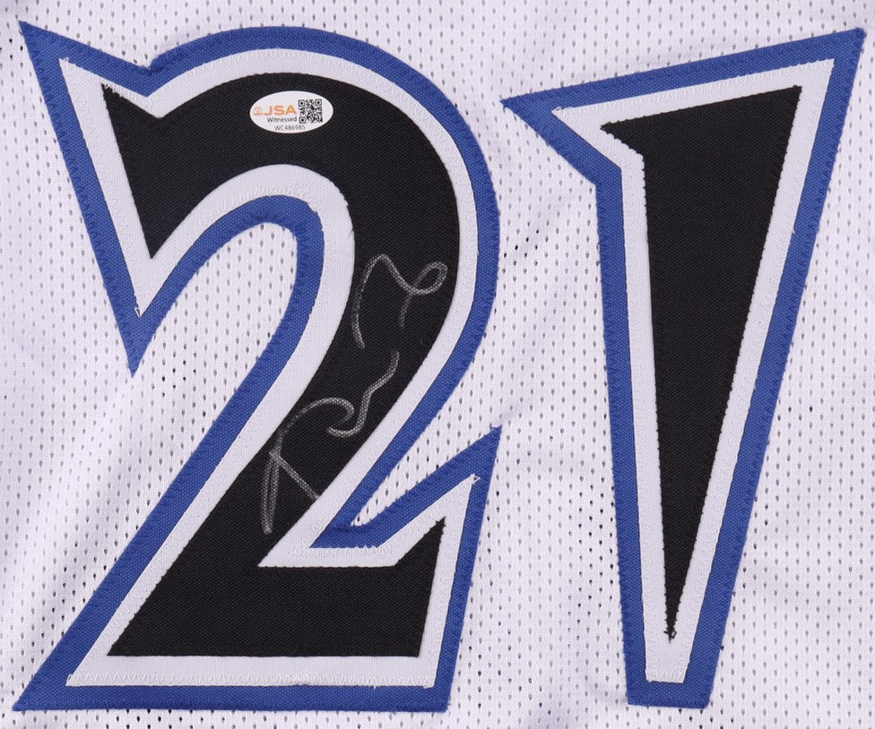 Kevin Garnett Autographed Hand Signed Custom Minnesota Timberwolves Jersey - JSA COA