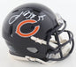 Lance Briggs Autographed Hand Signed Chicago Bears Mini Helmet - Schwartz COA
