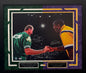 Larry Bird & Magic Johnson Autographed Hand Signed Custom Framed 16x20 Photo - PSA COA