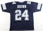 Larry Brown Autographed Hand Signed Custom Dallas Cowboys Jersey With Insc. - JSA COA