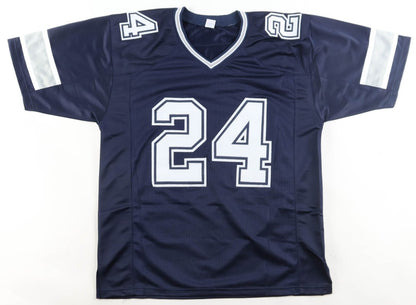 Larry Brown Autographed Hand Signed Custom Dallas Cowboys Jersey With Insc. - JSA COA
