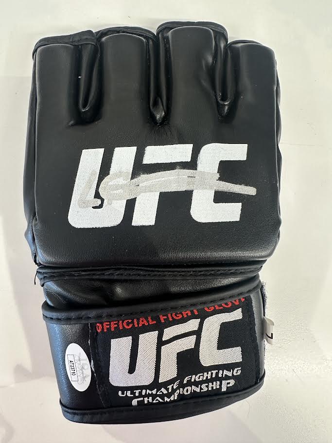 Leon Edwards Autographed Hand Signed Official UFC Fight Glove - JSA COA
